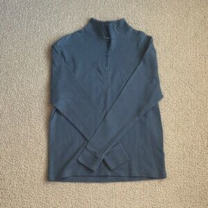 Old Navy Men's Zip-Up Sweater in Slate Blue